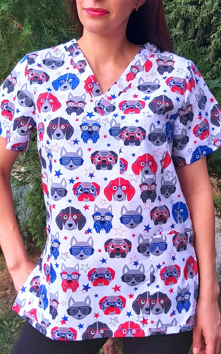 BLUZA TERCOT CATELUSI CU OCHELARI EHALATE [5]