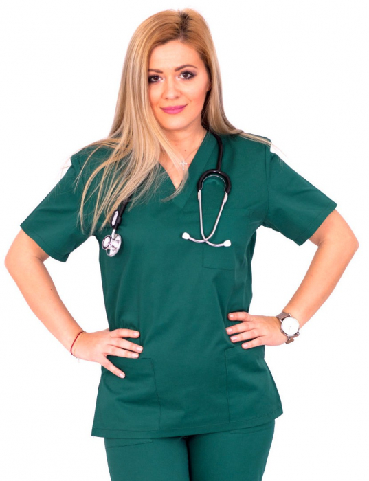 Bluza tercot Unisex verde Tuborg [2]
