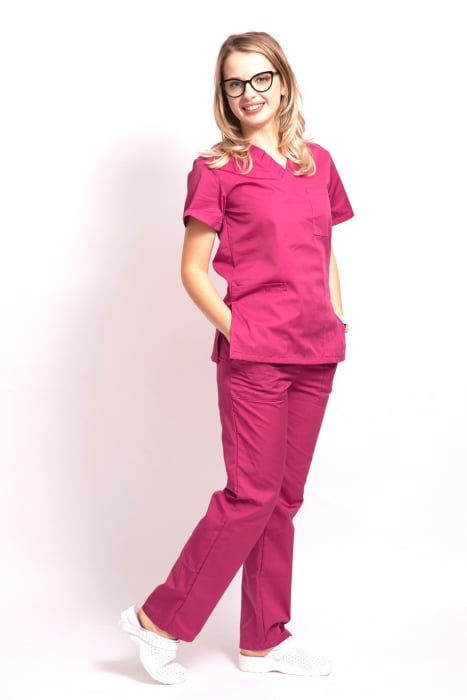 Costum tercot fucsia [3]