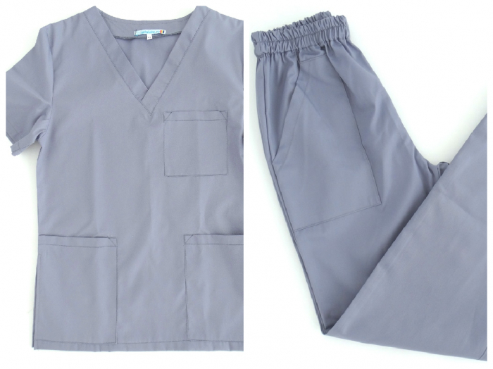 Costum tercot gri DESCHIS [4]