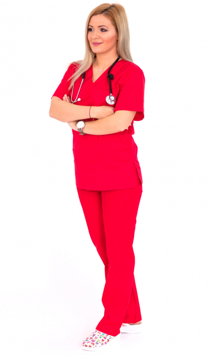 Costum tercot rosu [4]