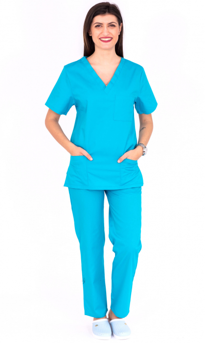 Costum tercot turquoise [3]