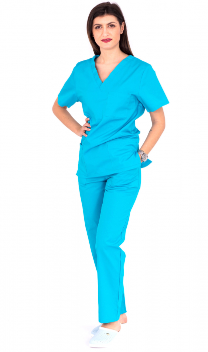 Costum tercot turquoise [2]