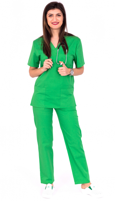 Costum tercot verde-iarba [4]