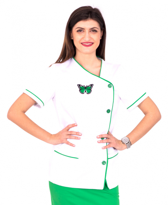 Halat P2 alb si verde [6]