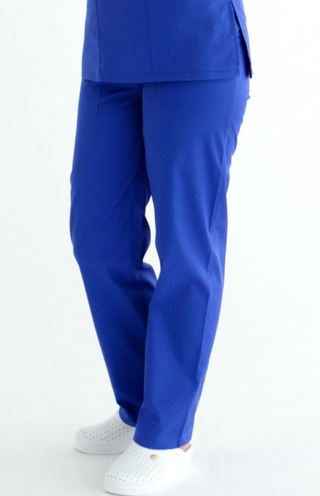 Pantalon tercot albastru jeans [8]