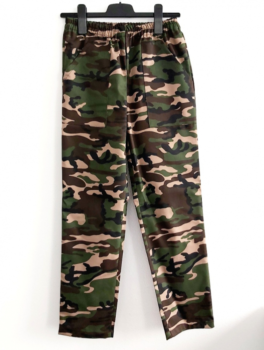 Pantalon tercot Army verde [4]