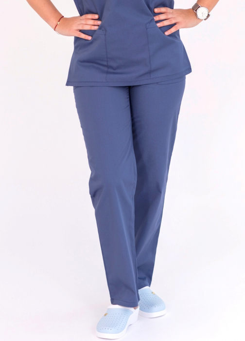 Pantalon tercot gri albastrui [5]