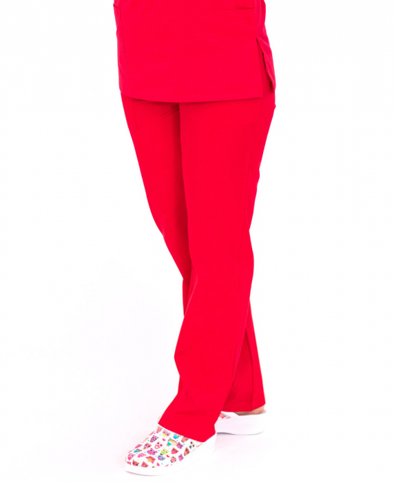 Pantalon tercot rosu [3]