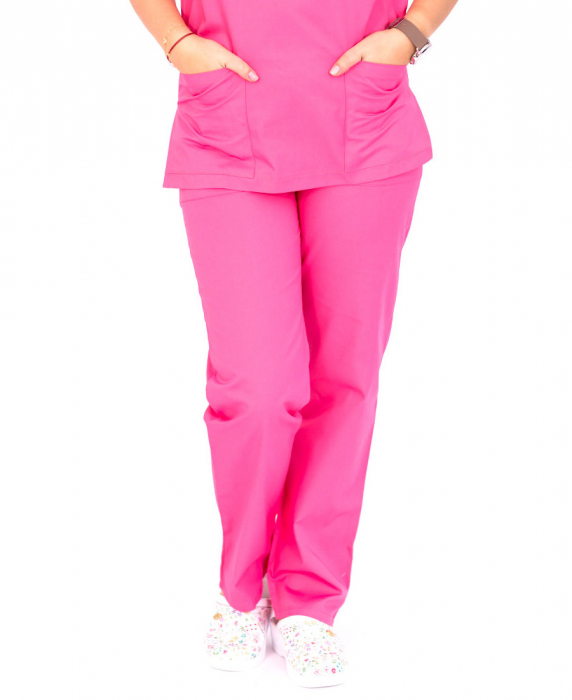 Pantalon tercot roz [3]