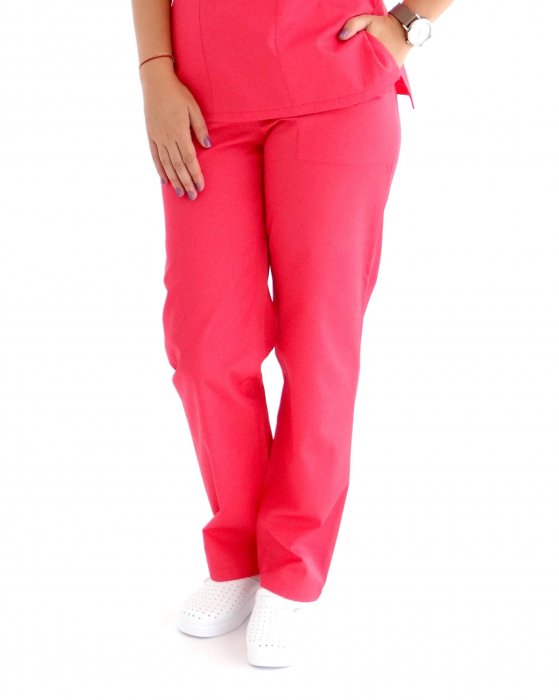 Pantalon tercot roz intens [9]