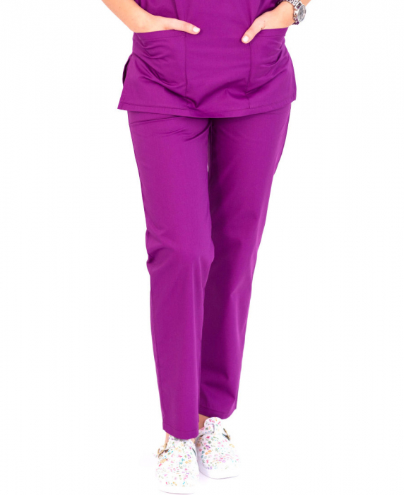 Pantalon tercot violet [4]