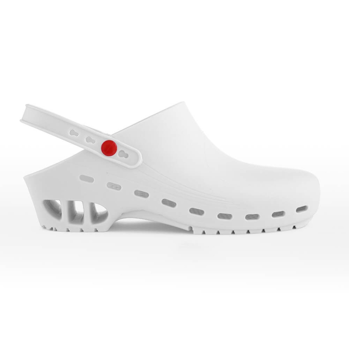 Saboti medicali unisex sterilizabili, albi [2]