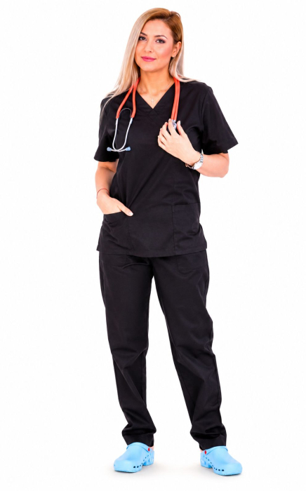 Saboti medicali unisex sterilizabili, bleu ciel [4]