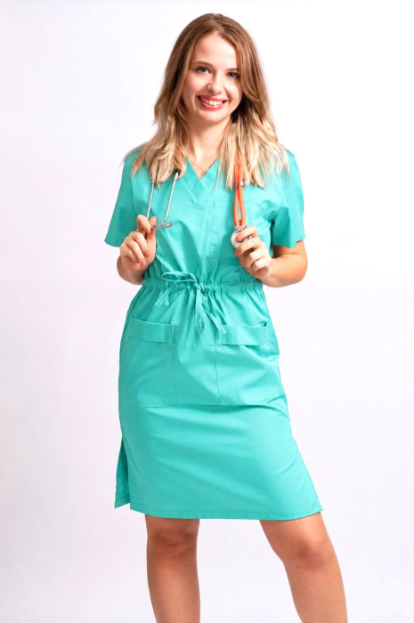 SARAFAN MIRA VERDE MENTA [4]