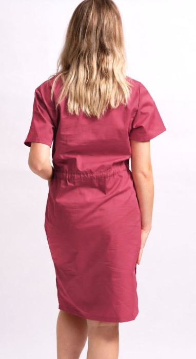 SARAFAN MIRA WINE RED MELANGE [4]