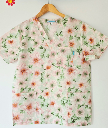 bluza-bumbac-anemone-japoneze-fond-verde [5]