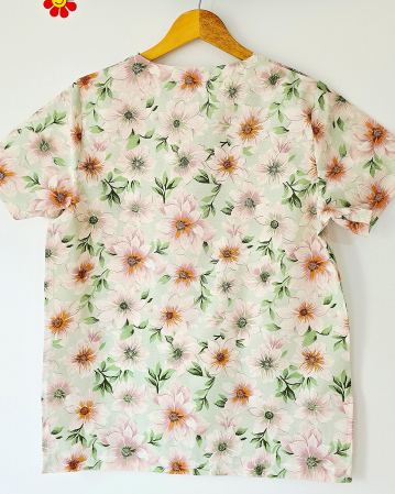 bluza-bumbac-anemone-japoneze-fond-verde [2]