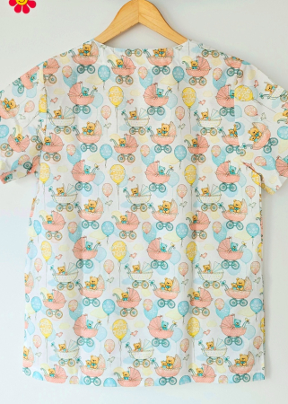 bluza-bumbac-bebe-teddy-si-baloane-galbene [4]
