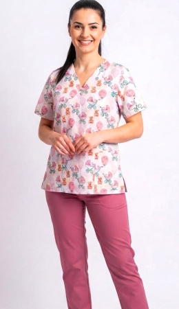 bluza-bumbac-bebe-teddy-si-baloane-roz [6]
