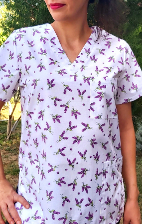 Bluza Bumbac Buchetele De Lavanda [3]