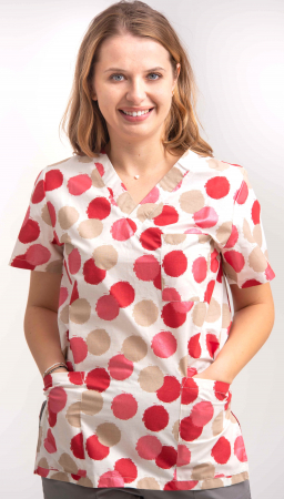 Bluza Bumbac Buline Sidefate Ciclam [2]