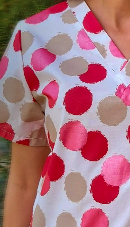 Bluza Bumbac Buline Sidefate Ciclam [3]