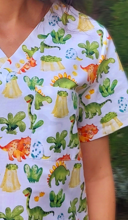 Bluza Bumbac Dino Verde [4]
