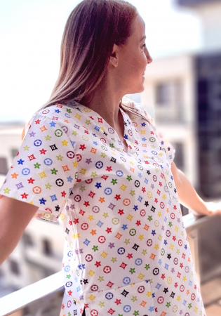 Bluza Bumbac Figurine Multicolore [1]