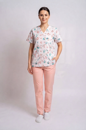 bluza-bumbac-fluturasi-roz-fond-alb [3]