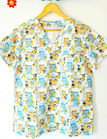 Bluze unisex cu imprimeuri - bluza-bumbac-halloween-albastru