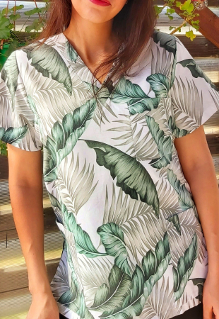 Bluza Bumbac Jungle Verde [4]