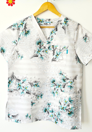 Bluze Medicale - bluza-bumbac-narcise-verzi
