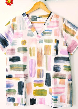 bluza-bumbac-picasso-roz-si-mov [2]