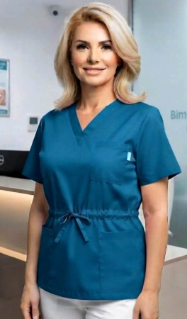 Bluze Maria - BLUZA MARIA ALBASTRU MARIN