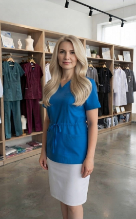 BLUZA MARIA CASUAL BLUE [2]