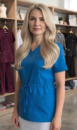 Bluze Maria - BLUZA MARIA CASUAL BLUE