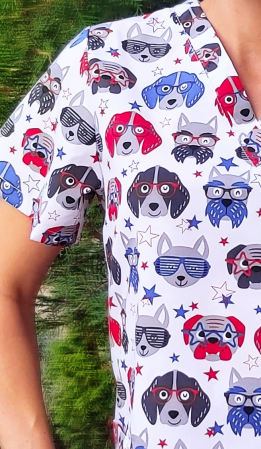 BLUZA TERCOT CATELUSI CU OCHELARI EHALATE [2]