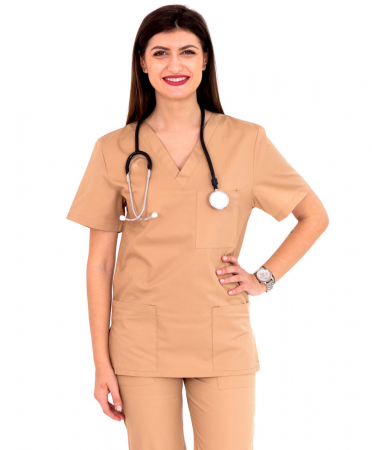 Bluza tercot Unisex Bej [3]