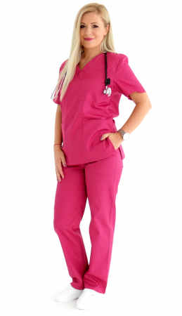 Costum tercot fucsia [3]