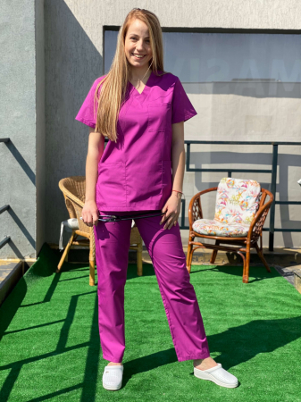 Costume Unisex - Costum tercot mov zmeura