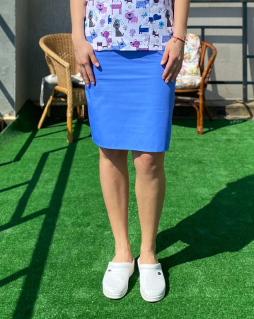 Fusta tercot bleu ciel [1]