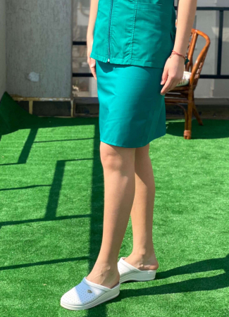 Fusta tercot verde smarald [3]