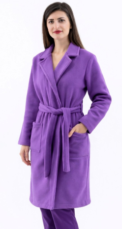 Articole din Polar - Halat polar mov intens - lung