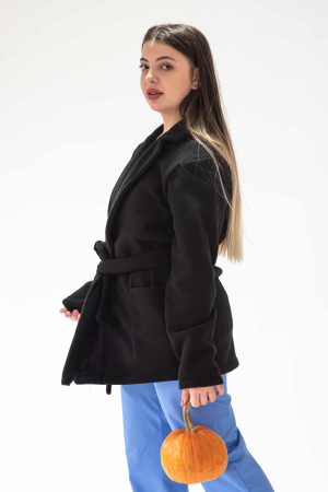 Articole din Polar - HALAT POLAT NEGRU SCURT