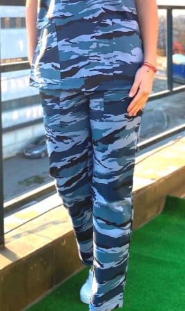 Pantalon tercot Army albastru [0]