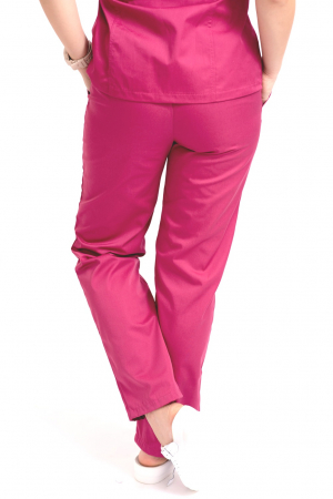 Pantaloni Unisex - Pantalon tercot fucsia