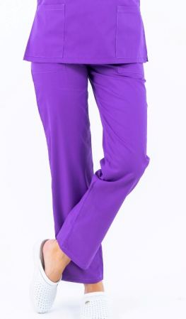Pantaloni Unisex - Pantalon tercot mov inchis