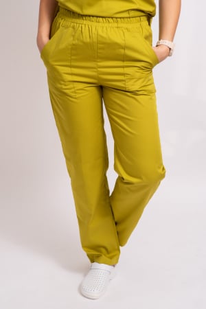 Costume Medicale - PANTALON TERCOT OLIVE