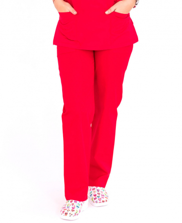 Pantalon tercot rosu [1]